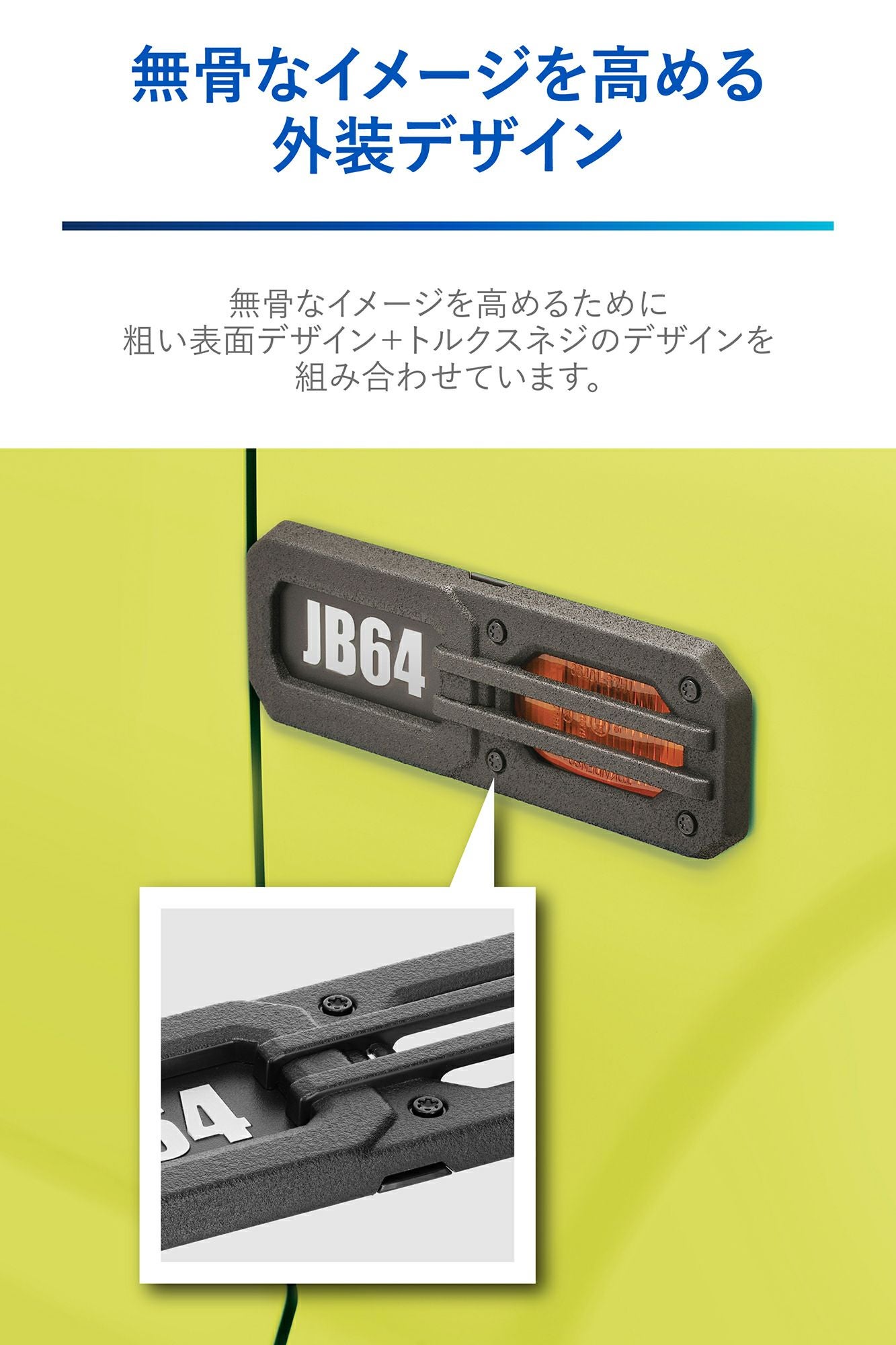 NZ879 ジムニー専用 ドレスアップパーツ サイドウインカーガード