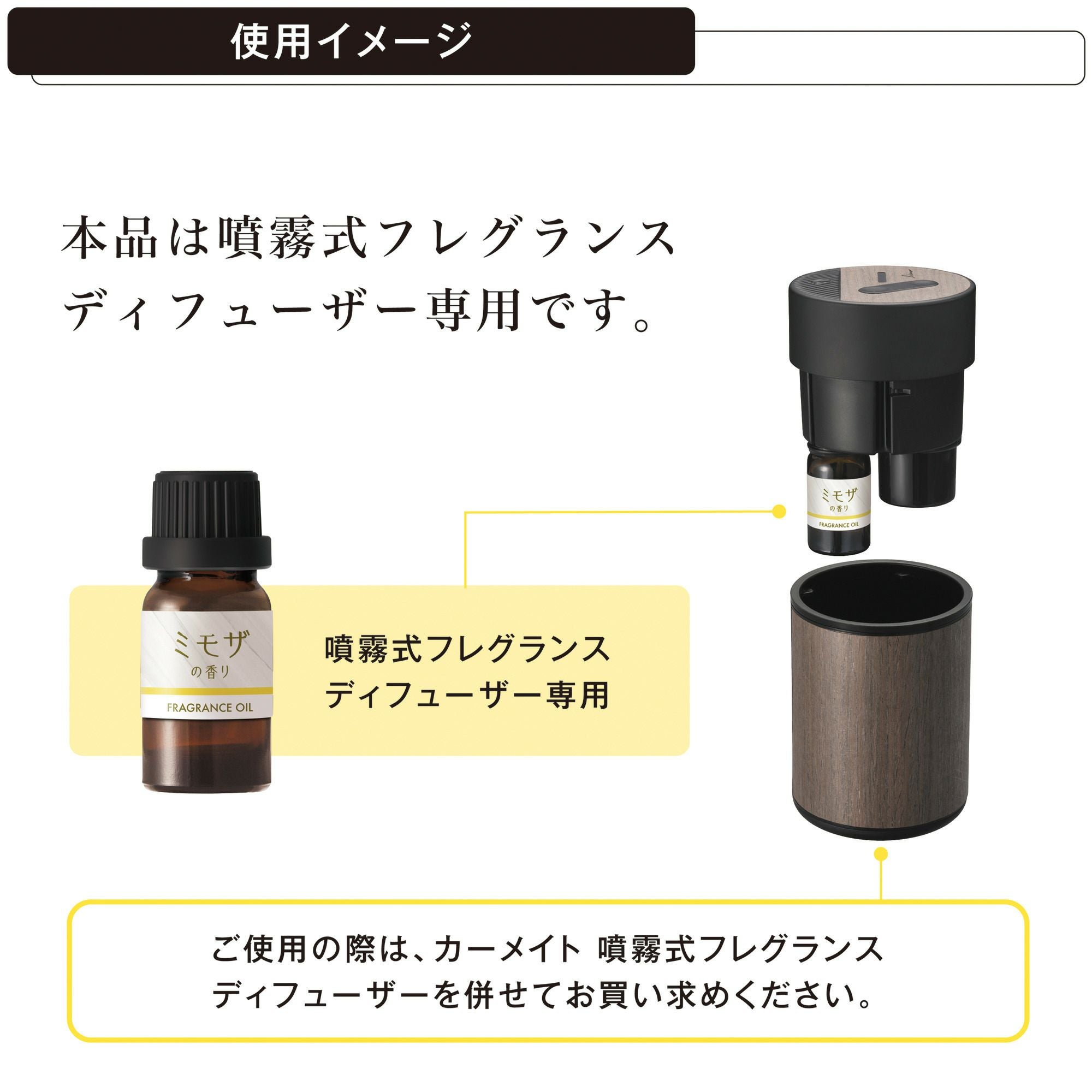 L10079 噴霧式ディフューザー専用オイル 季節の香り ミモザの香り