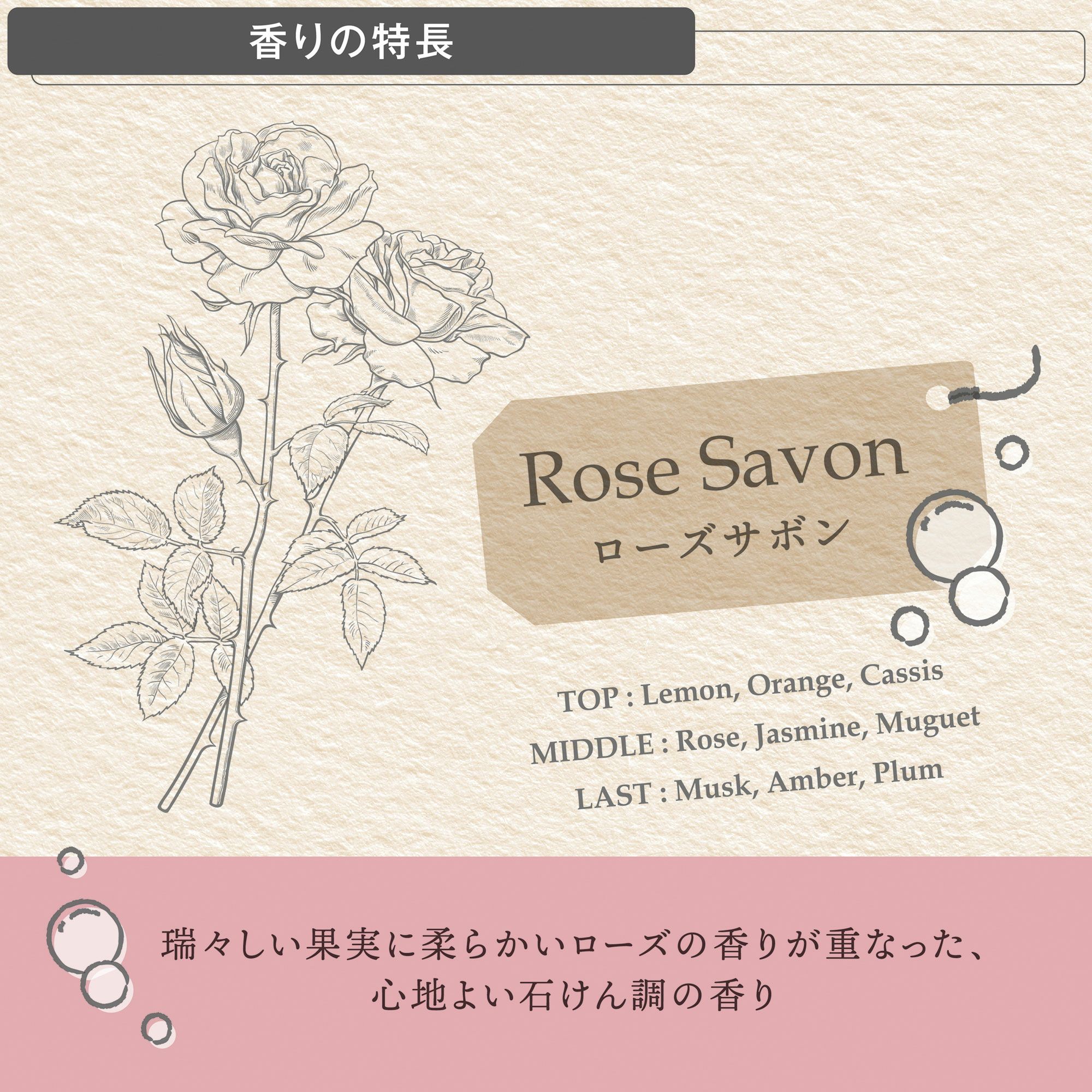 H1681 リラックスサボン クリップ ローズサボン | カーメイト 公式