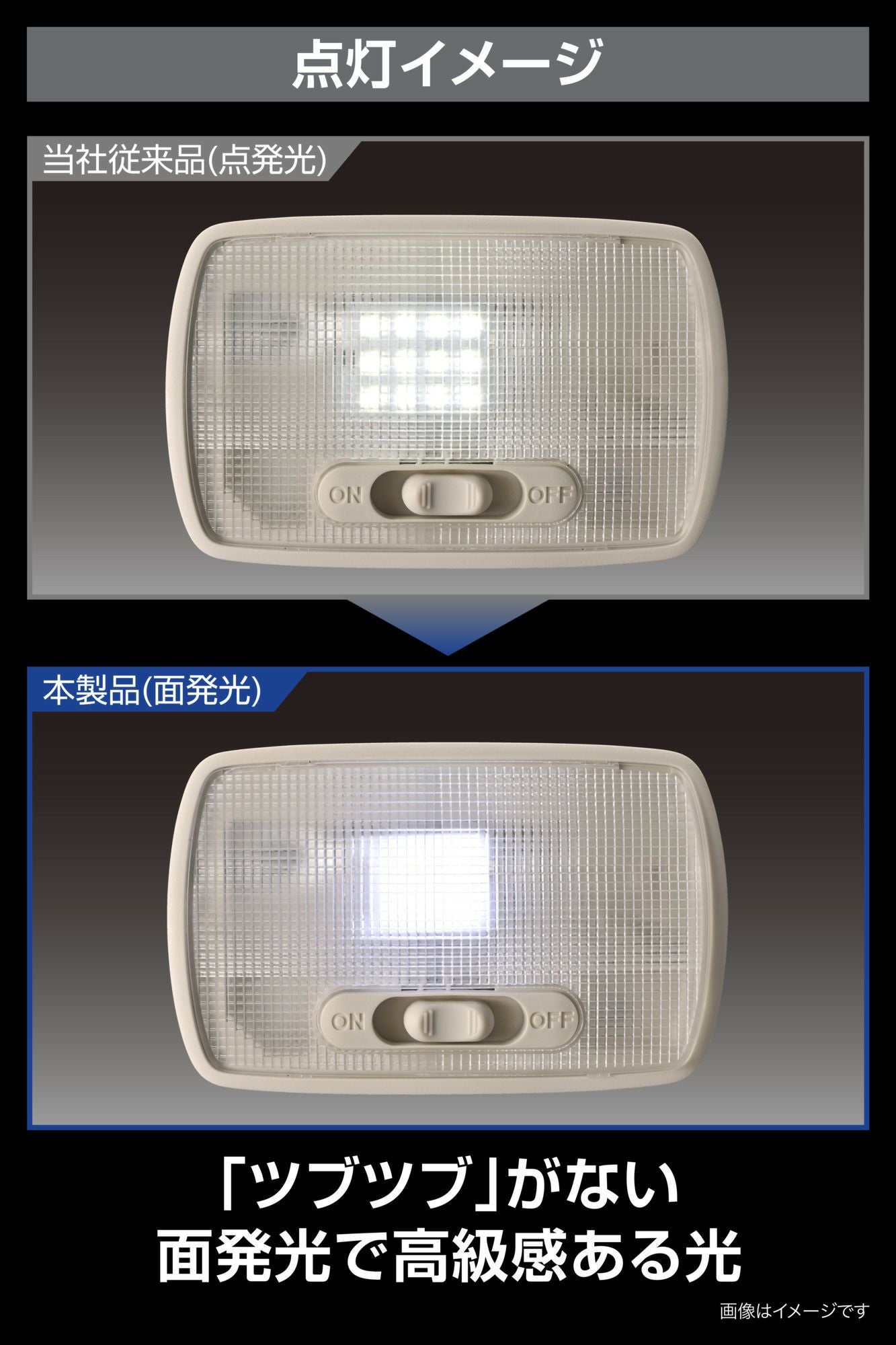 BW268 GIGA LEDルームランプ R120M FP 15000K | カーメイト 公式