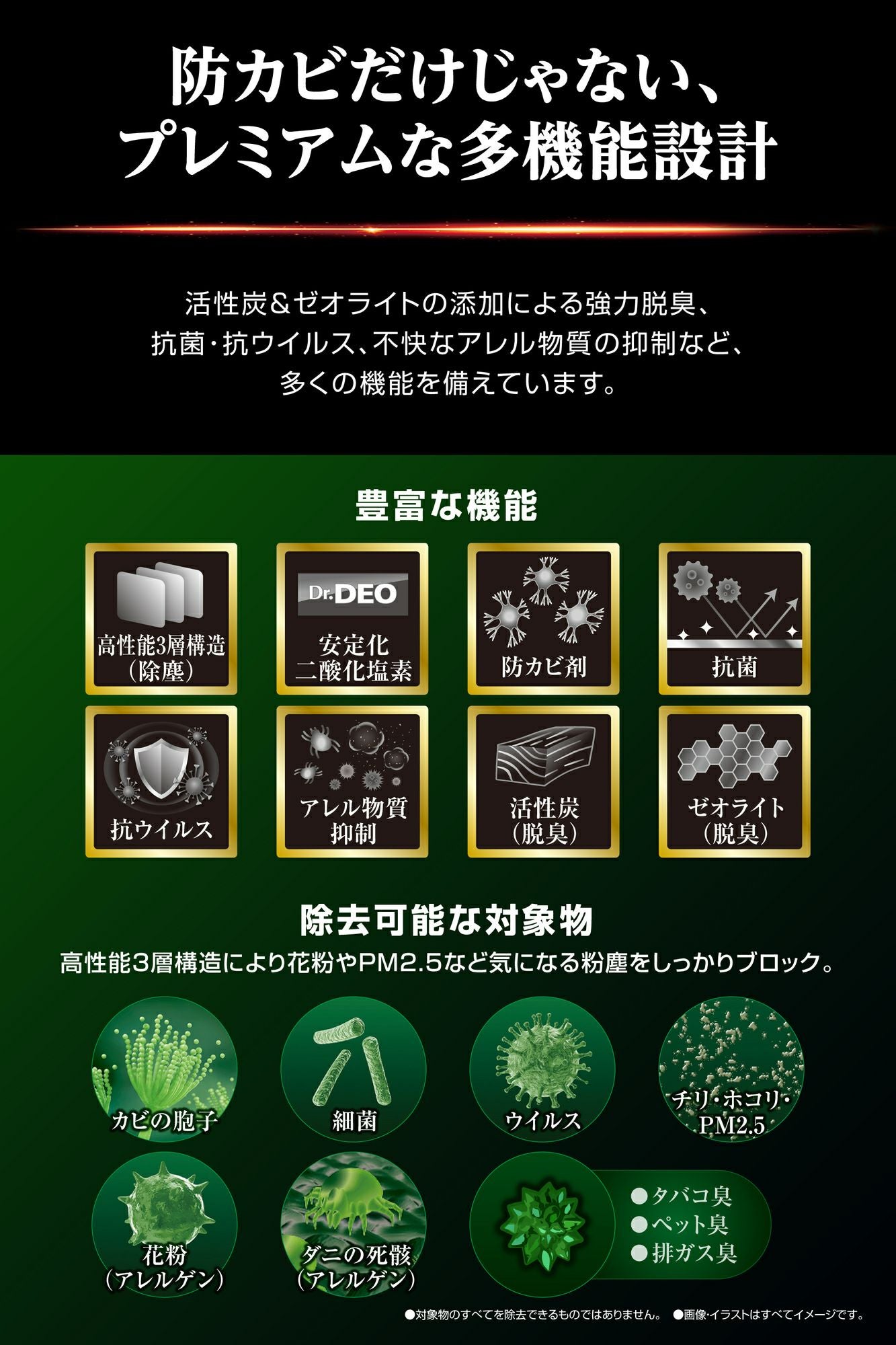 DF-SU01 ドクターデオプレミアム エアコンフィルター スズキ用01