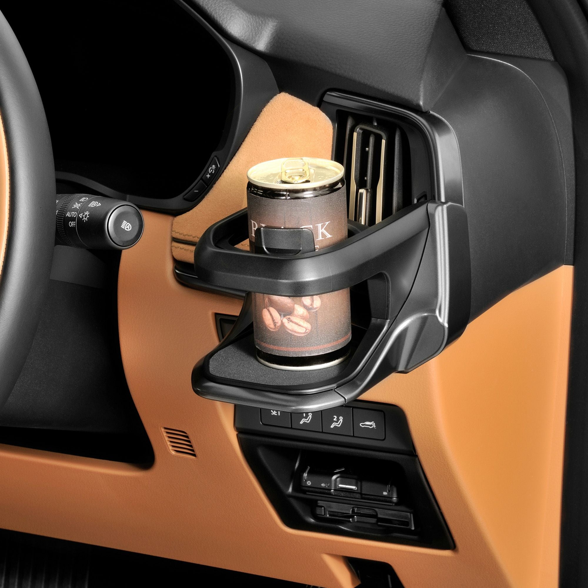 NZ891 CX-60専用ドリンクホルダー 運転席用 ガンメタリック