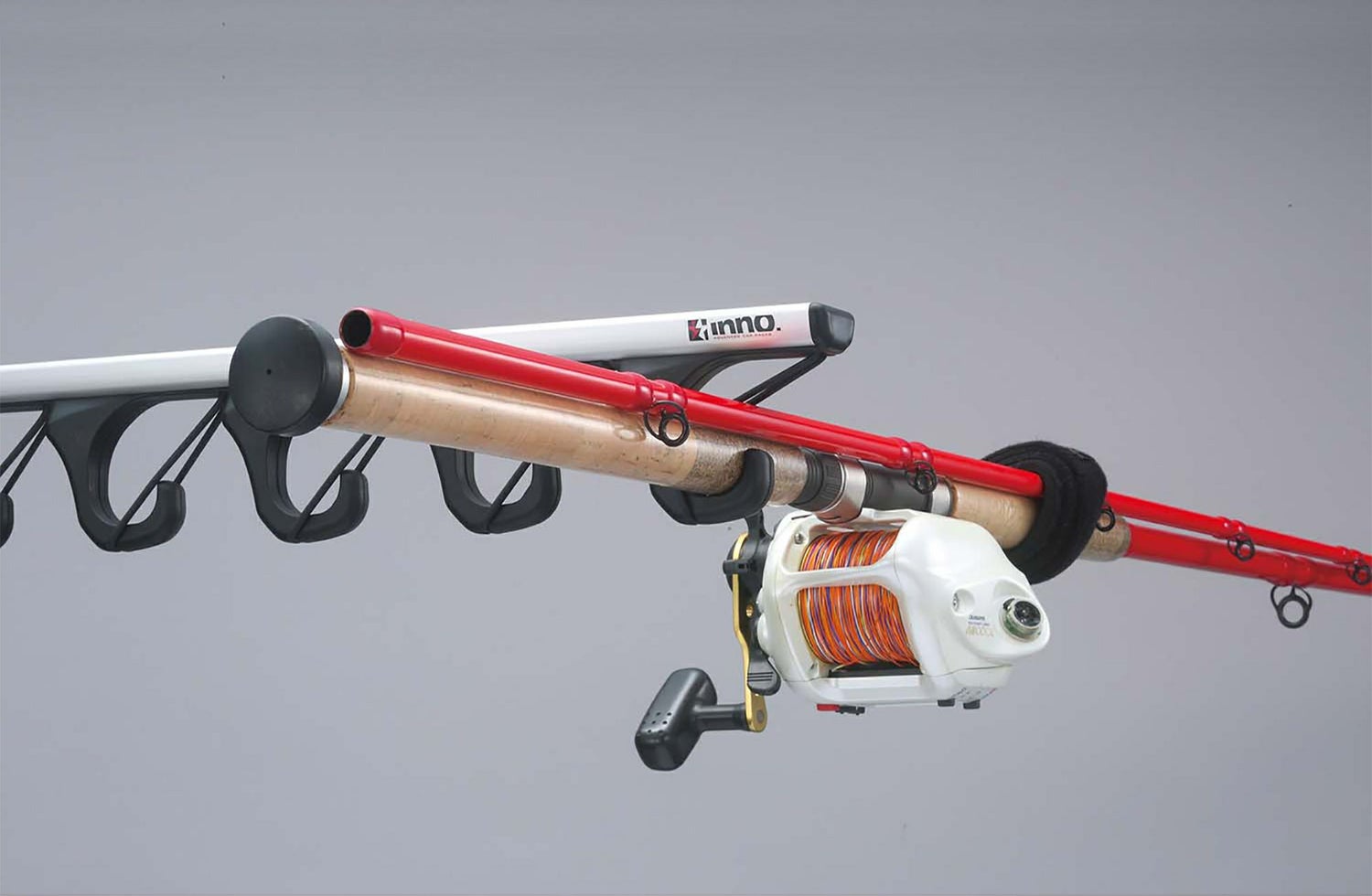 カーメイト IF19 ロッドホルダーJフック10ワイド inno carmate