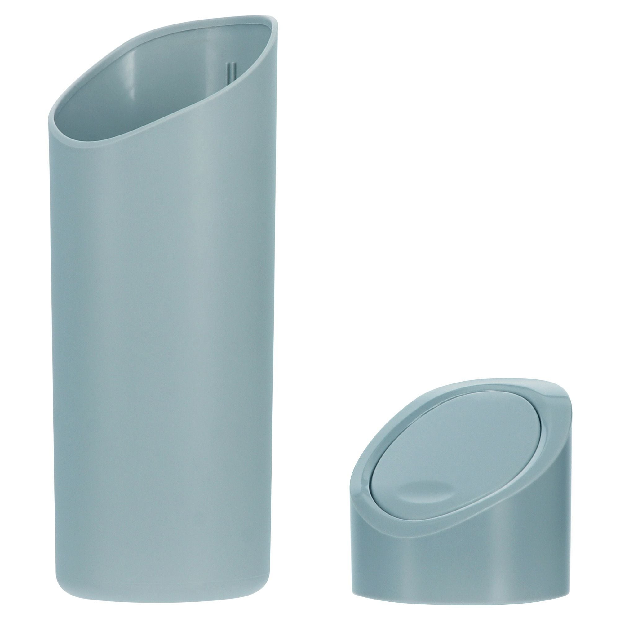 DZ608 ソフトゴミ箱 スラッシュボトル S フォグブルー | カーメイト