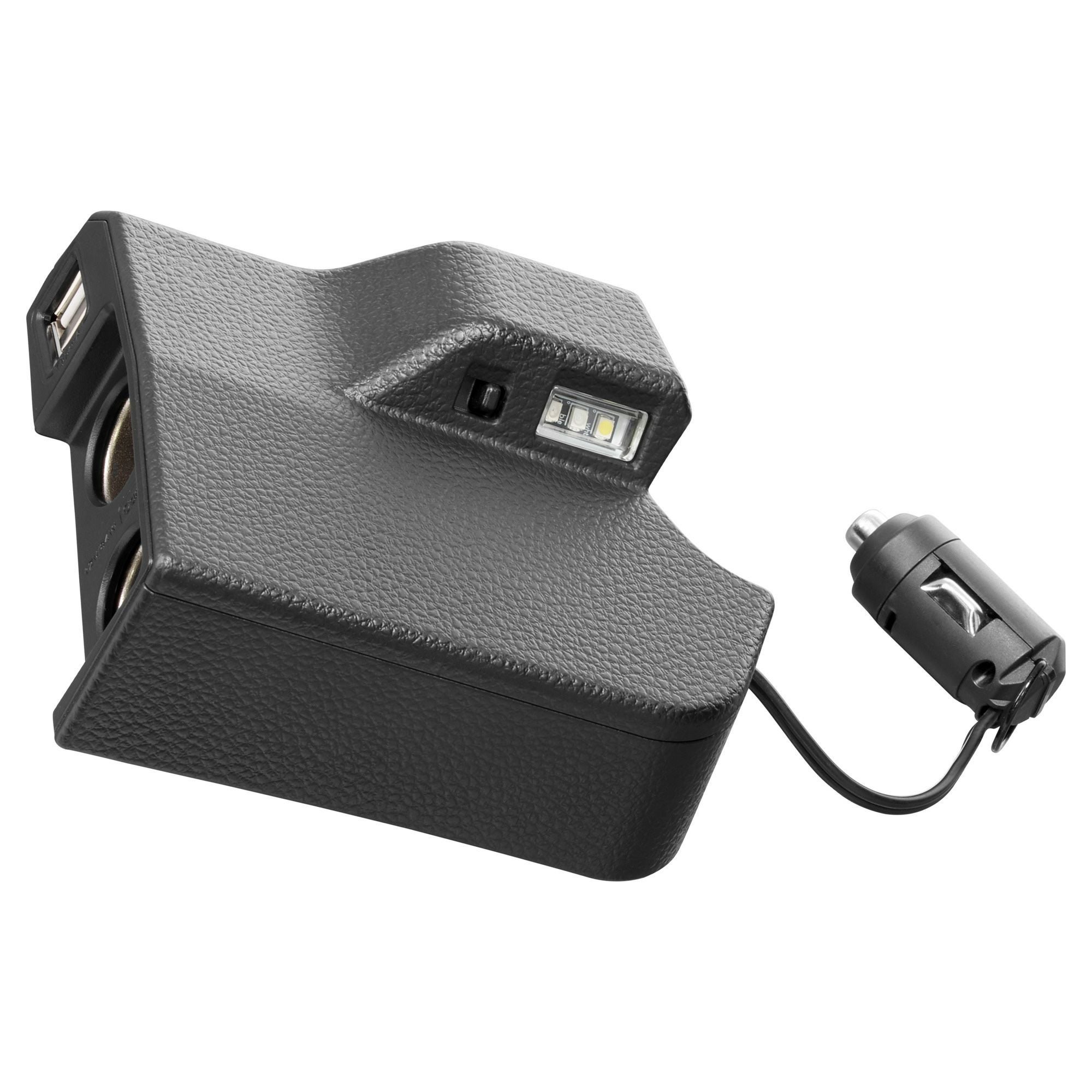 NZ273 N-BOX 専用 増設電源 ソケット & USBダウンライト付き