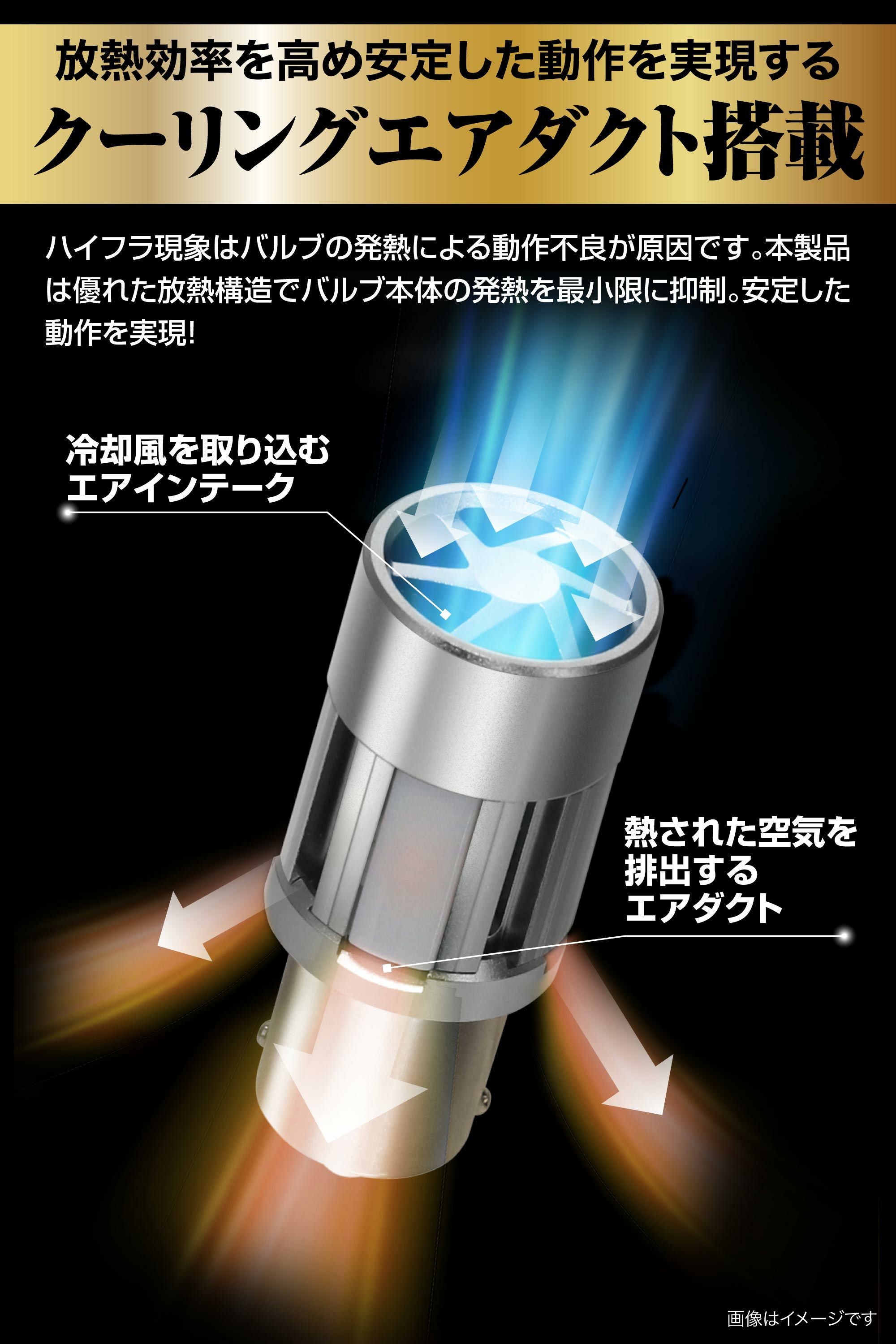 BW354 GIGA LEDウインカー S800 S25 800lm 2P | カーメイト 公式