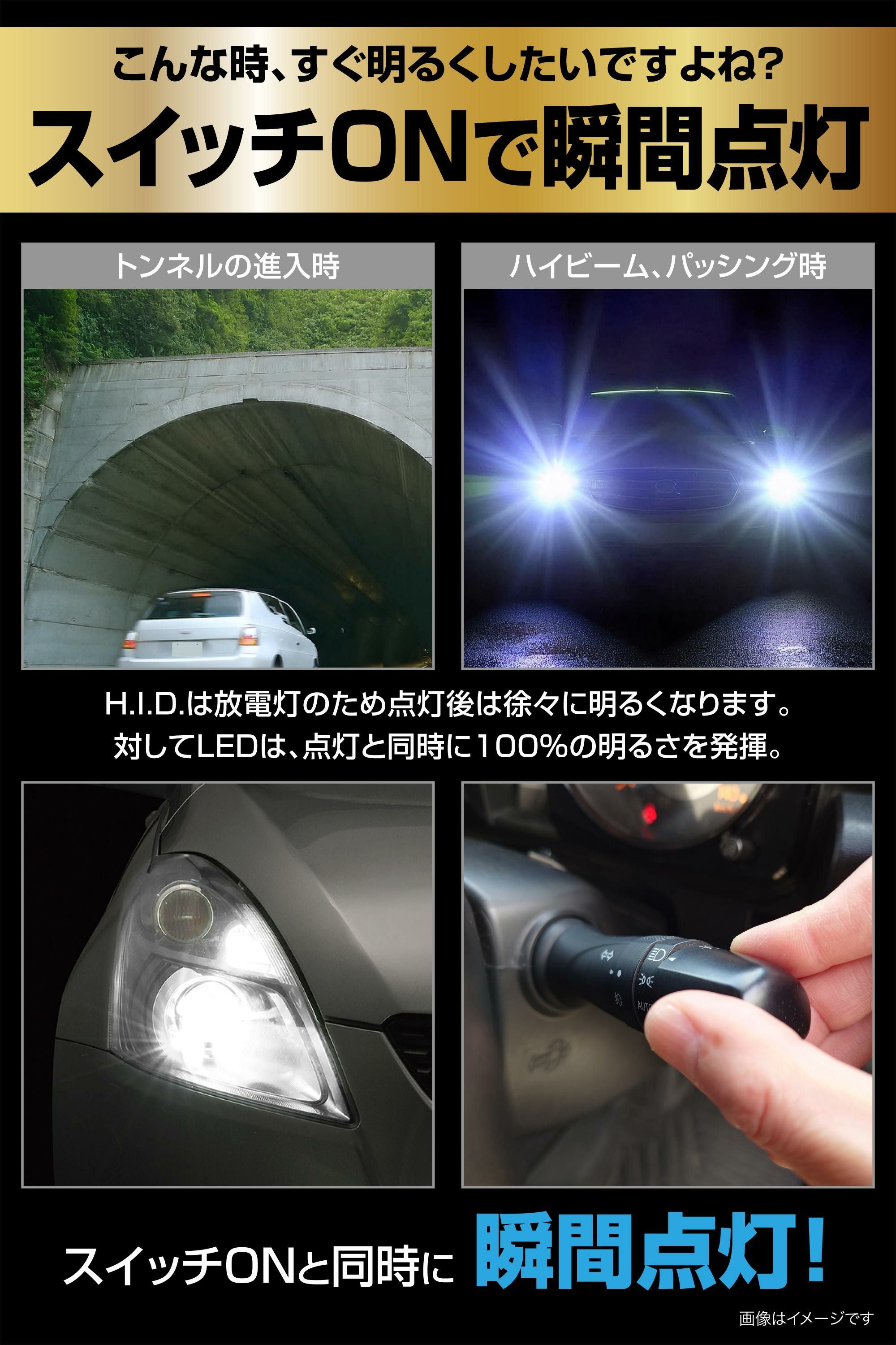 BW903 GIGA LEDヘッドバルブ D10 6000K D2S | カーメイト 公式