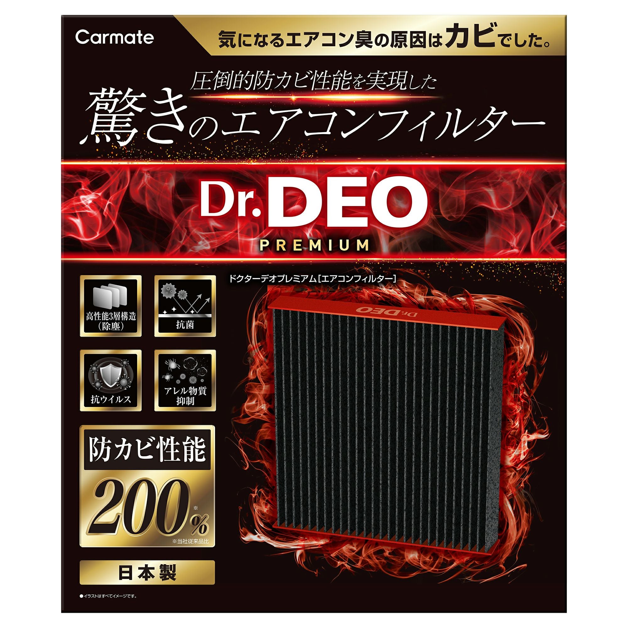 DF-SU04 ドクターデオ プレミアム エアコンフィルター スズキ用03