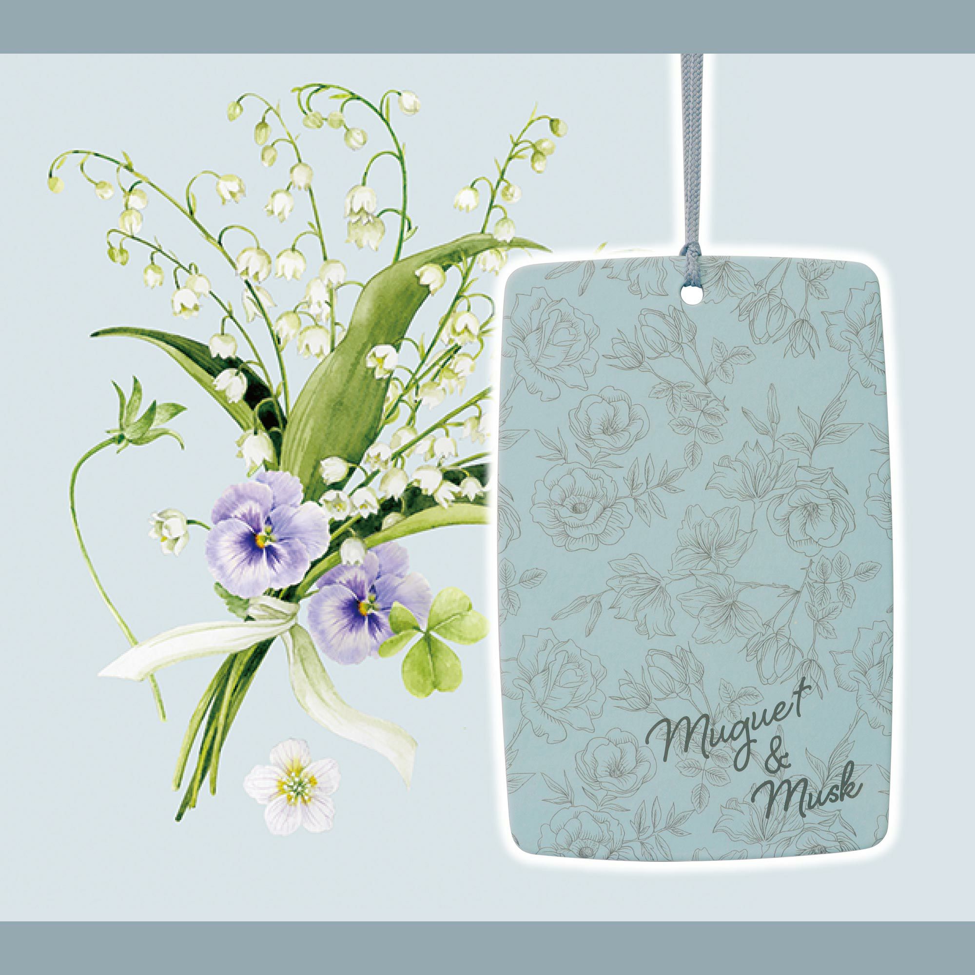 H1794 ハナタバ ハンギング ミュゲ＆ムスク | カーメイト 公式