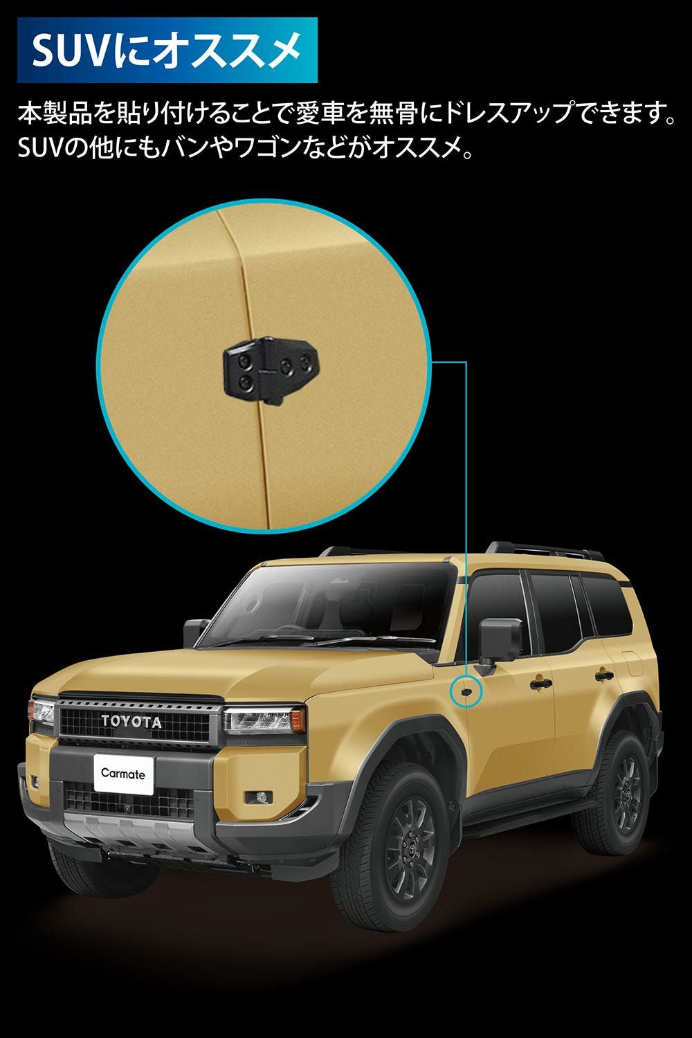 DZ529K ドレスアップパーツ アウターヒンジ 2個入り | カーメイト 公式