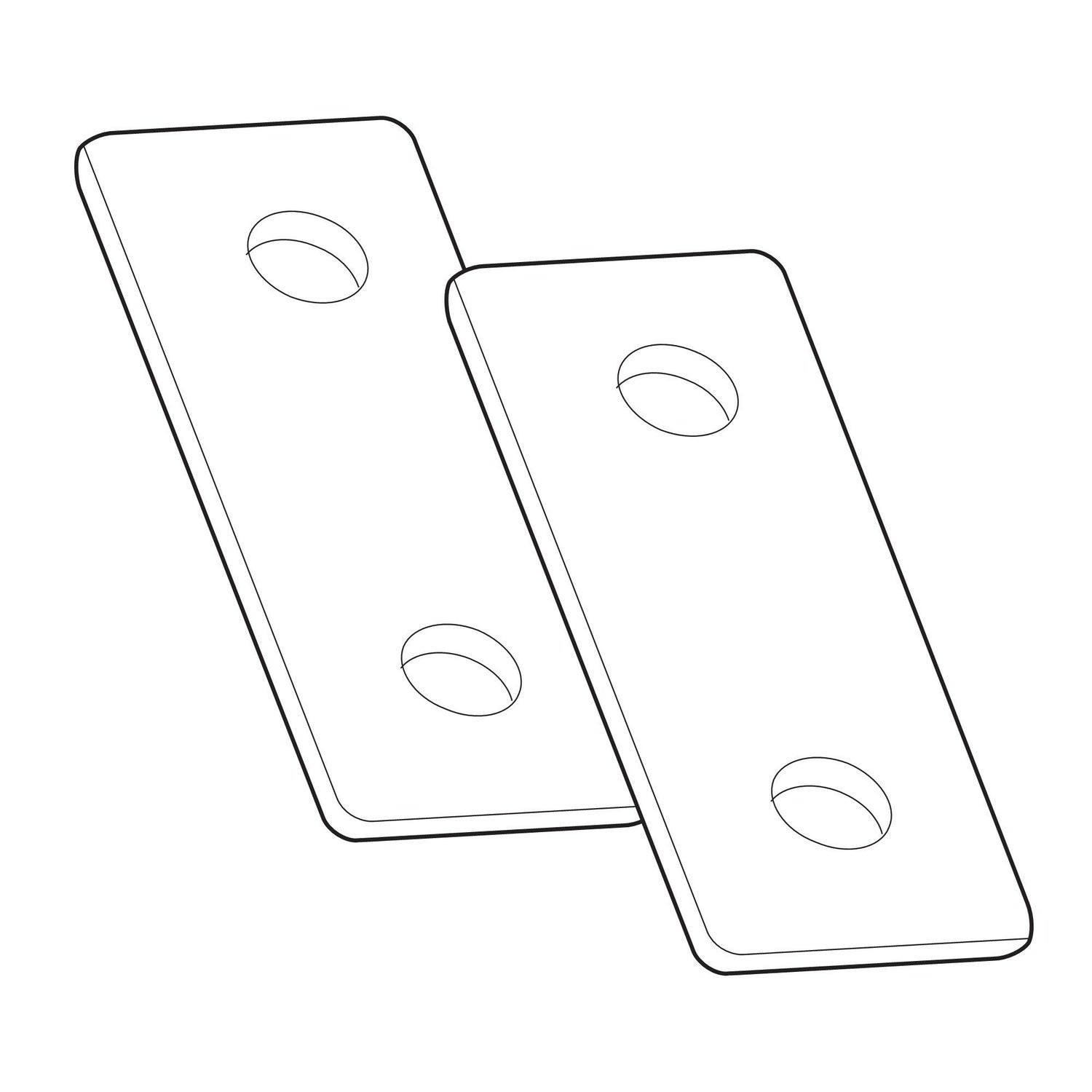 ISP1196 補修パーツ パネルプレート 2枚