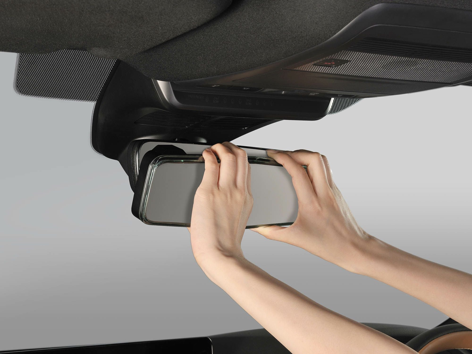 DZ610 リアビューミラーEDGE SLEEK 3000SR クローム鏡 | カーメイト