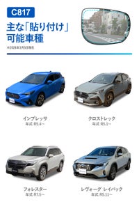 カーメイト C817 ゼロワイパーフィルムタイプ 車種専用 17 carmate zerowiper