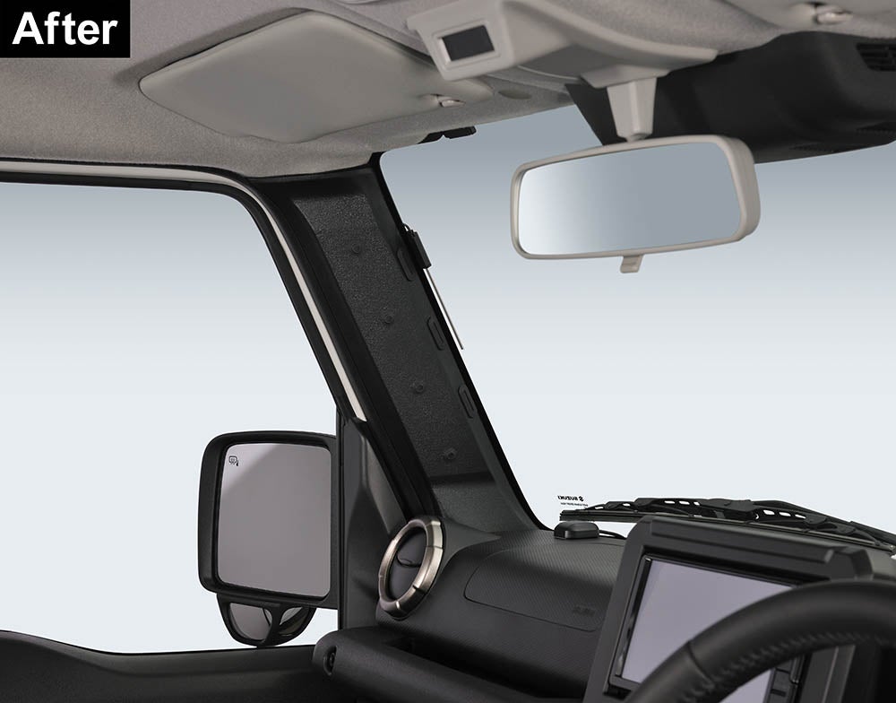 CX530K ジムニー専用 Aピラーカバー 運転席側/助手席側セット