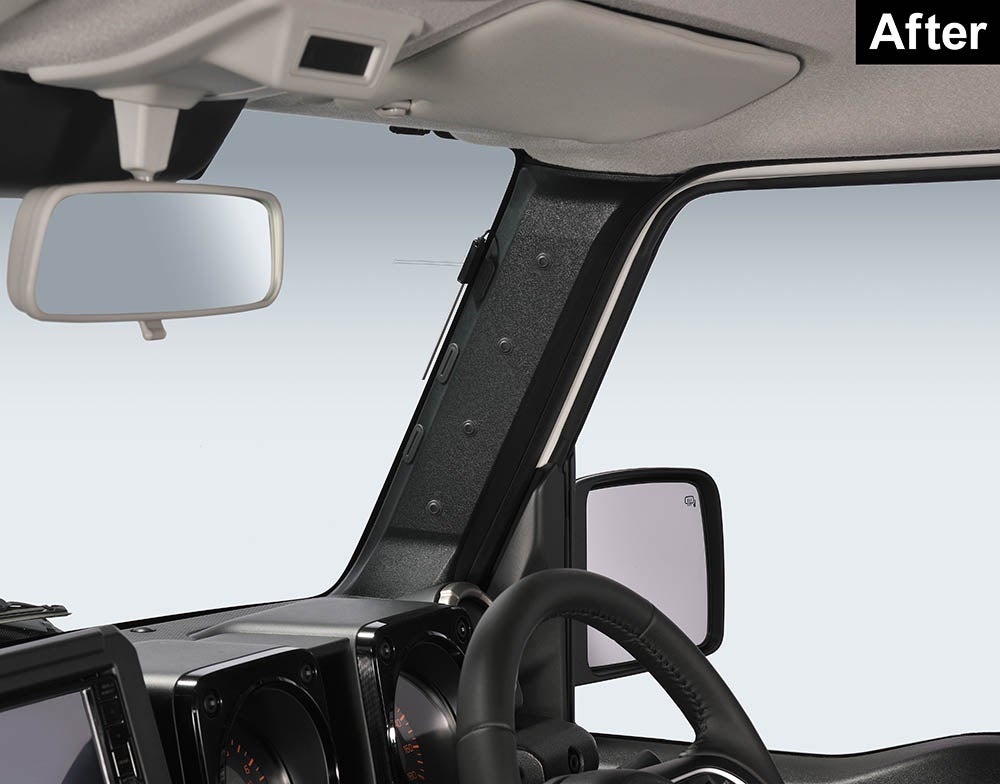 CX530K ジムニー専用 Aピラーカバー 運転席側/助手席側セット