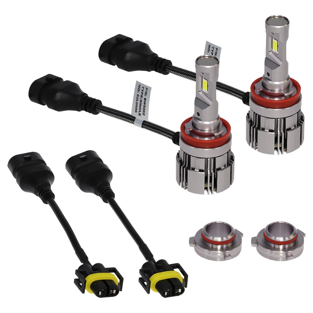BW5062 GIGA LEDヘッド&フォグバルブS7プラス 6000K H8/H9/H11/H16/HB3