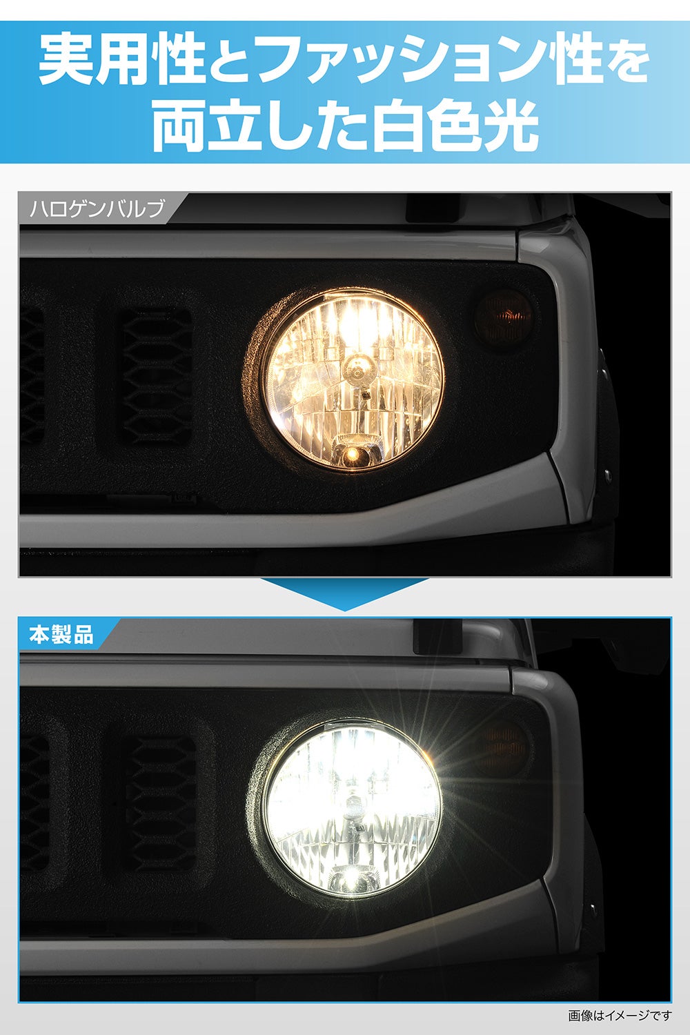 BW5052E GIGA LEDヘッド&フォグバルブ C4 6000K H8/H9/H11/H16/HB3/HB4