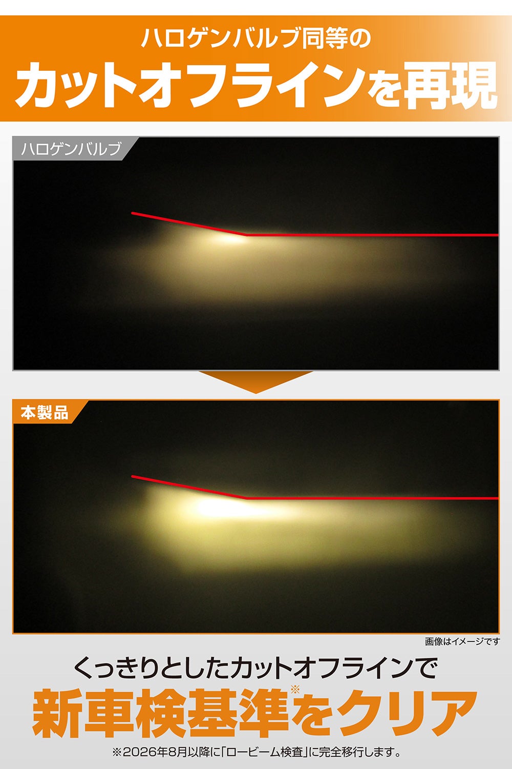 BW5063E GIGA LEDヘッドバルブ S7プラス 3000K H4 | カーメイト 公式