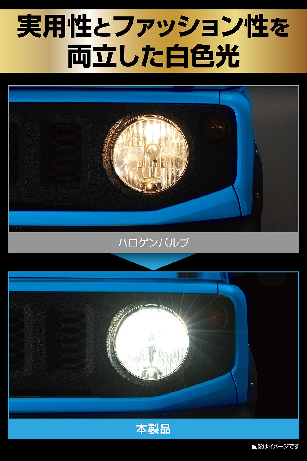 BW5092 GIGA LEDヘッド&フォグバルブ C6000 6000K H8/H9/H11/H16/HB3