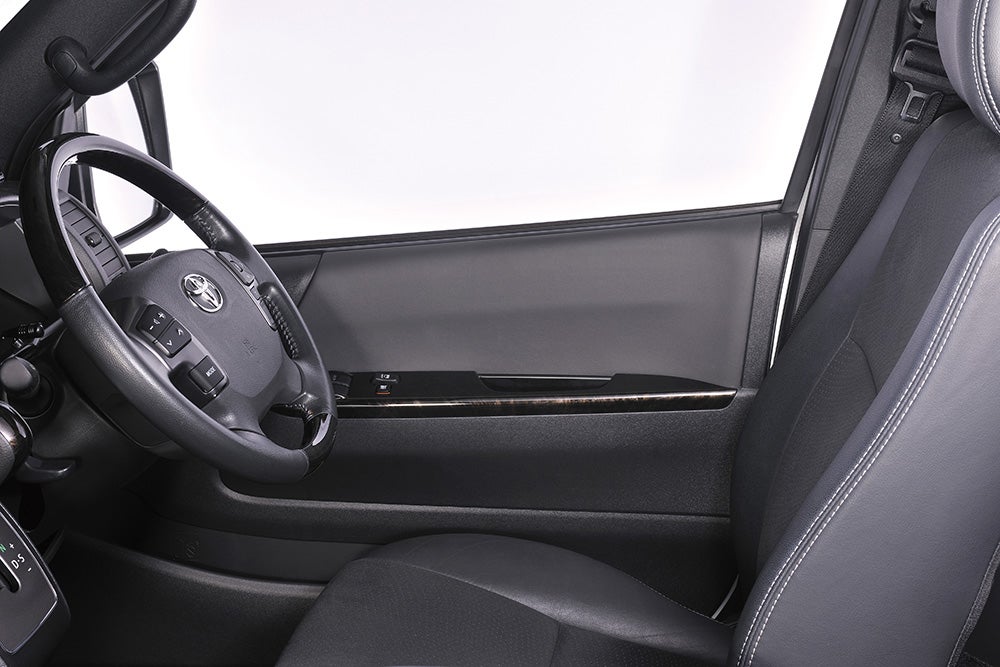 トヨタ ハイエース ダークプライム フロントドアトリム 運転席 助手席 セット CX535K ハイエース専用 ドアアームレスト 運転席用/助手席用セット