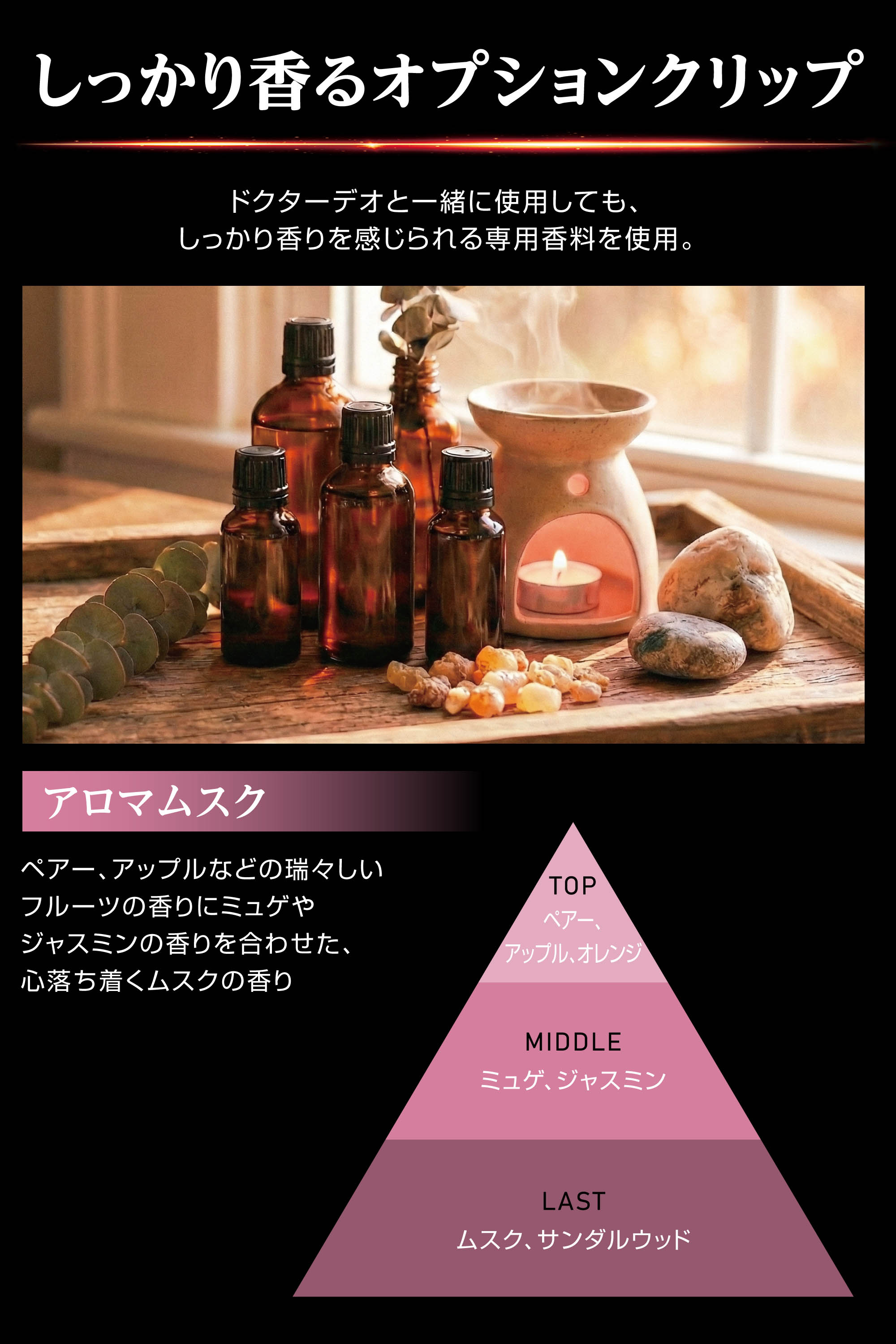 D357 ドクターデオ プレミアム エアコン取付 オプションクリップ付きB